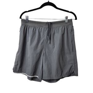Alphalete Studio Short 6" Men's Medium Gray‎